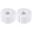 2Pcs White Bedsore Mat Sponge Ring Nursing Rest Bolster for Elderly 9