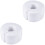 2Pcs White Bedsore Mat Sponge Ring Nursing Rest Bolster for Elderly 10