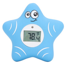 Slimme drijvende babybadthermometer, digitale watertemperatuurmeter met kamerthermometer, waterdicht, automatische aan/uit-functie, BPA-vrij, snel en