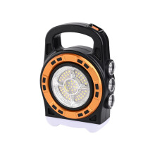 Conception compacte avec poignée pour un transport facile, lampe torche étanche IP4X, projecteur solaire pour les activités de plein air et les