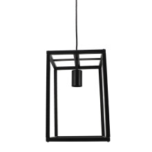 Kroonluchter met transparante glazen kap, rustieke boerderijstijl, in hoogte verstelbaar, hanglamp in boerderijstijl, modern industrieel design,
