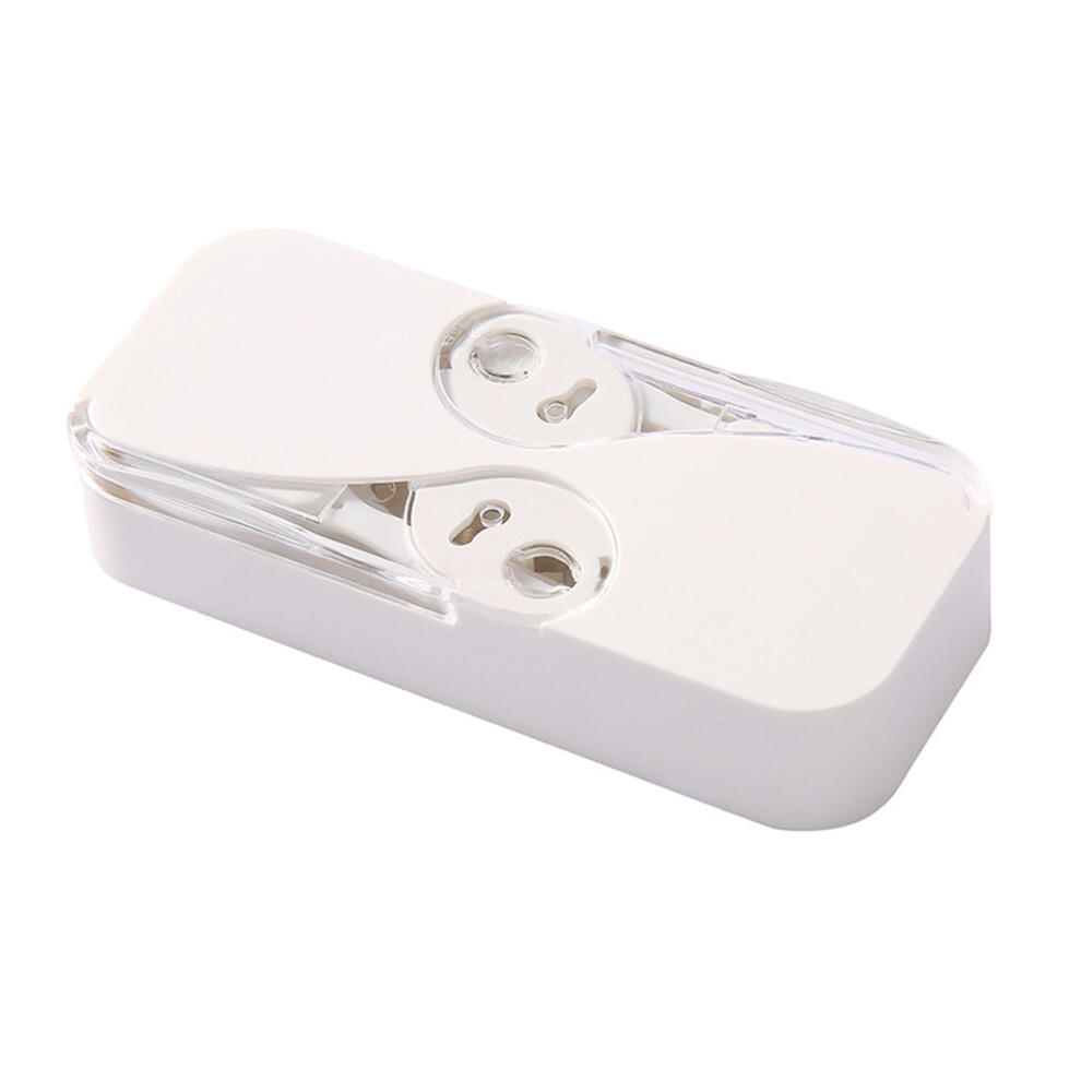 Compact and Reusable Floss Container for Home Hotel, Portable Floss Dispenser for Travel Size Oral Hygiene, Automatic Floss Stick Organizer for