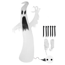 Nadmuchiwana dekoracja ogrodowa na Halloween, gigantyczna, zmieniająca kolor, z wbudowanym światłem LED, szybko się nadmuchuje, stabilne