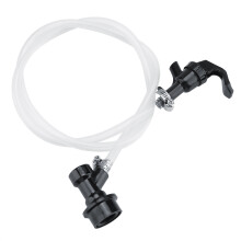 Cornelius Keg Compatible, Ball Lock Beer Line Assembly Food Grade Beer Tubing Pre-assembled Picnic Tap Kit for Ball Style Locking Barrels Lightweight