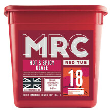MRC Hot & Spicy Glaze 2.5kg ? Professional Chilli Steak Seasoning for Meat, Poultry & Fish ? Fiery & Flavourful Bulk Marinade ? Free from MSG,