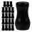 100Pcs Black PVC Window Blind Cord Pull Ends Sturdy Curtain Accessory 3