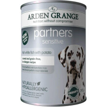 Arden Grange Partners Sensitive - Grain Free - Fresh Ocean White Fish with Potato, 24 x 395 g