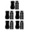 100Pcs Black PVC Window Blind Cord Pull Ends Sturdy Curtain Accessory 5
