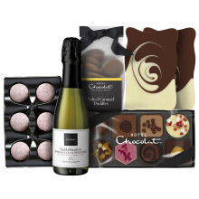 Hotel Chocolat Bring on the Bubbly Collection 1.1kg - Prosecco and Chocolate Gift Selection - Gift for Birthday, Mother's Day, Thank You,