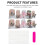 (XS) 10 Ongles Press-on, Nu & Blanc, Durables 5