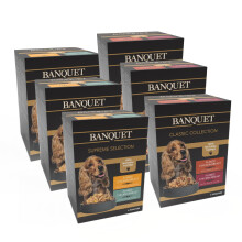 HiLife Banquet Adult Wet Dog Food, Mixed Multipacks Classic Collection & Supreme Selection, Made with 100% Natural Ingredients (36 Pouches x 100g)