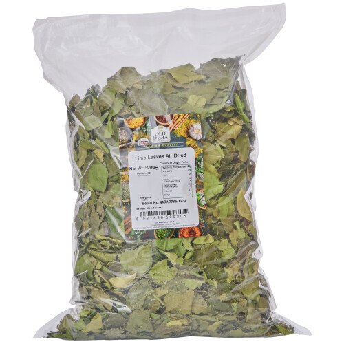 Old India Lime Leaves Air Dried 500g