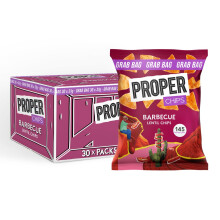 PROPER Barbecue Lentil Chips, 30 x 31g