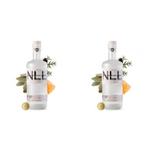 New London Light 'First Light' - Alcohol Free Gin, 70cl | Drink With Tonic | Dry Juniper, Citrus and Ginger Flavours | We support 1% for the oceans