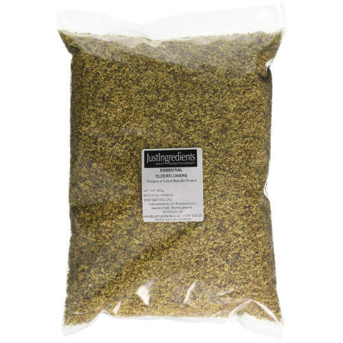 JustIngredients Essentials Elderflowers 500 g