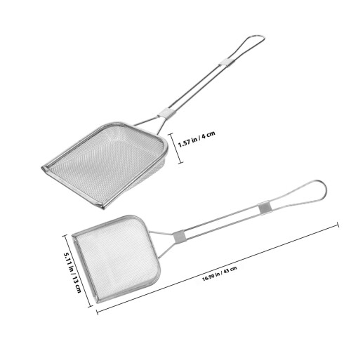 5Pcs Multi-Function Stainless Steel Colander Ladle for Home Cooking 2