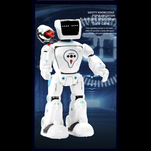 Dancing Singing Robot Toy with LED Eyes Gesture Recognition Infrared Sensor Obstacle Avoidance Programmable Remote Control Educational Interactive RC 1
