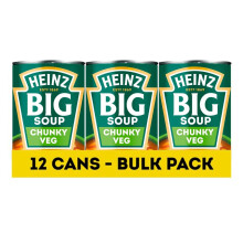 Heinz Big Soup Chunky Vegetable 12x400g