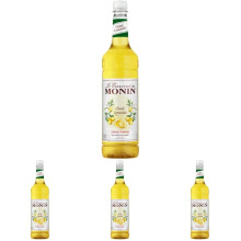 MONIN Premium Cloudy Lemonade Concentrate 1L for Hand Crafted Lemonades, Cocktails and Mocktails. Vegan-Friendly, Allergen-Free, 100% Natural Flavours