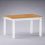 Mercers Furniture Corona White 4'0" Dining Table 1