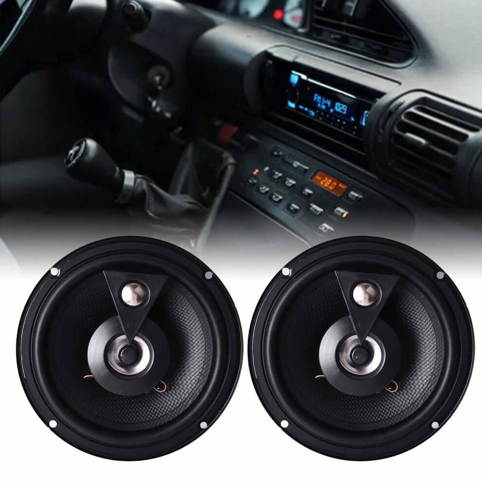 6.5In Coaxial Speakers Clear Audio 7293282135598