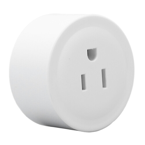 Intelligente WLAN-Steckdose mit Sprachassistenten-Kompatibilität, Timer-Programmierung, Bluetooth-Mesh-Stabilität, einfacher Konfiguration, 1