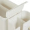 White Adhesive Bathroom Cosmetics Organizer, 4 Compartments 6