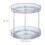 Organizzatore girevole in plastica a due livelli, Ø 23,5 cm 3