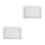 2Pcs White Plastic Mold Cement Tool for DIY Handy Brick Craft 7