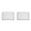 2Pcs White Plastic Mold Cement Tool for DIY Handy Brick Craft 9
