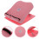 2Pcs Pink Foot Calf Foldable ABS Slant Board Exercise Device 2