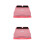 2Pcs Pink Foot Calf Foldable ABS Slant Board Exercise Device 7
