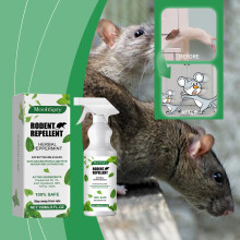 MOONSPRY mint-flavored rat repellent spray, rat repellent outdoor gardening anti-rat trapping and rat repellent spray