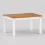 Mercers Furniture Corona White Small Extending Dining Table 1