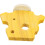 5Pcs Solid Wood Parrot Perches Yellow Chewable Bird Cage Accessories 2