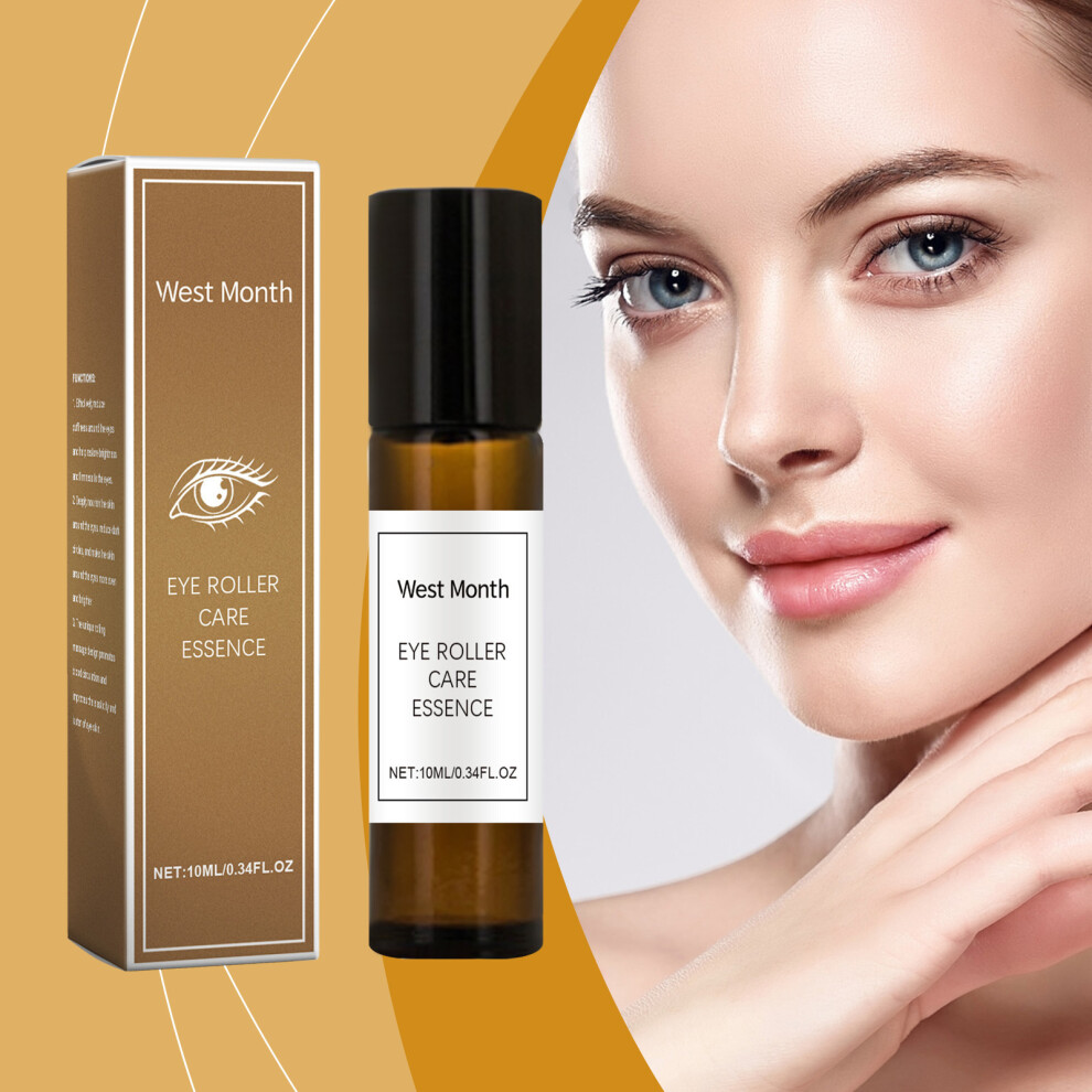 WEST MONTH Eye Roller Care Essence Firms the eye area, nourishes and elasticizes the skin, massages and moisturizing essence