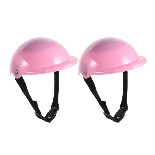 8Pcs Multicolor Doll Mini Construction Plastic Safety Caps 1