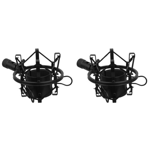 2Stk Universal Mic Clip Halterung Mit Stoßdämpfer Funktion 2