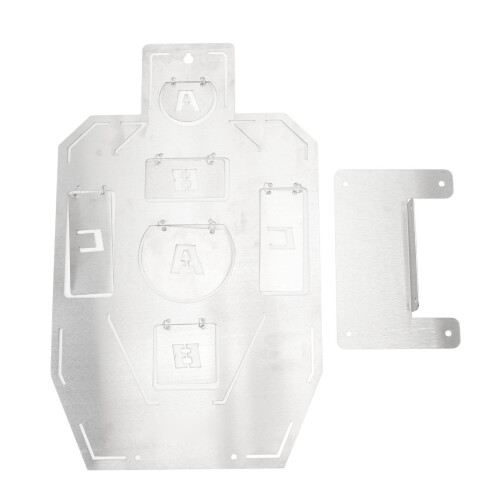 Self Return Stainless Steel Shooting Targets – High Accuracy Zone Practice