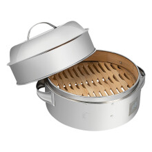 Multi-Functional Stainless Steel Steamer Basket With Lid