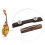 Αντισταθμισμένη γέφυρα Rosewood Jazz κιθάρας, αντικατάσταση ρυθμιζόμενης γέφυρας 6