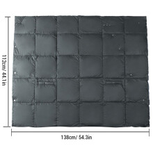USB Electric Blanket Soft Fast Heating Shawl Blanket for Outdoors 150x100cm