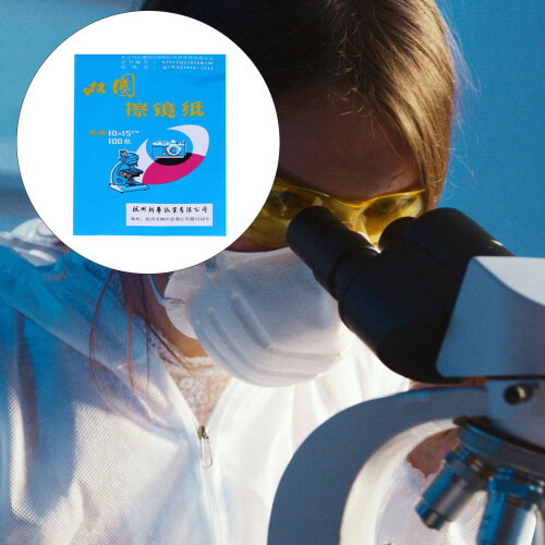 800Pcs Microscope Cleaning Paper Multi Lens Cleaning Tissue 2