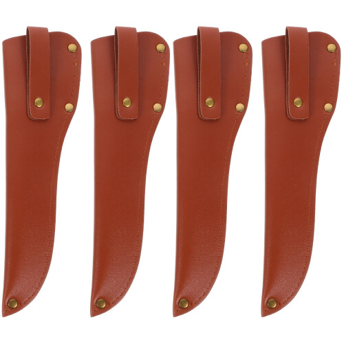 4Stk Haushalt Cutter Hülle Leder Cutter Protector Leicht Kompakt 1