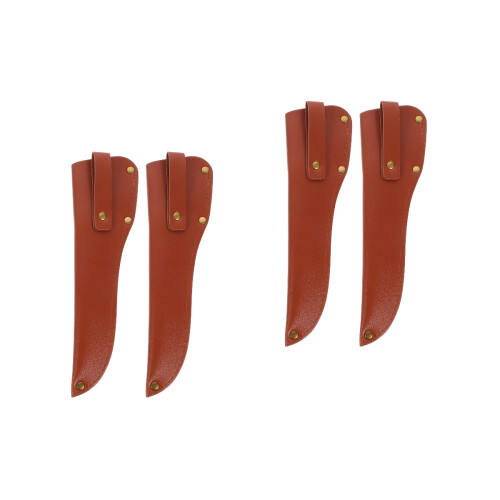 4Stk Haushalt Cutter Hülle Leder Cutter Protector Leicht Kompakt 2