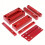 Fonson Tools,9Pcs Metric Setup Blocks Height Gauge Set-Precision Setup Bar Blocks W/Size Marking-Stackable Woodworking Measuring 1