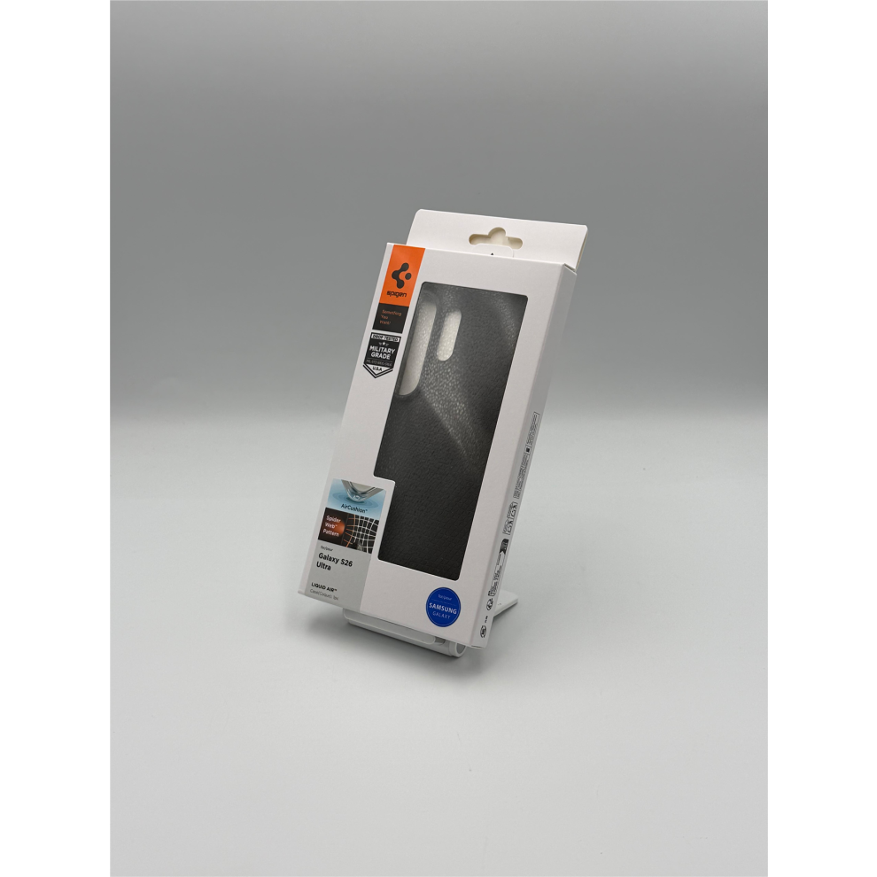Spigen Liquid Air Case For Samsung Galaxy S26 Ultra 6.9" Marble - Acs11205 Grey