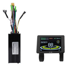 Scooter Bicycle Lithium-Ion Power Adaptation Accessories H-100 Color Screen Meter with 30A Tri-Mode Sine Wave Kit