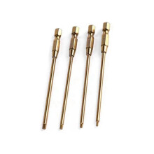 Juego de 4 Destornilladores Hexagonales de Metal de 1,5, 2,0, 2,5 y 3,0 mm para Modelos RC