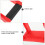 2Pcs Wood Board Lifting Tool Red Trp Rubber Handle Labor-Saving Design 5